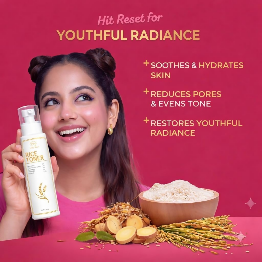 Milky Moon Rice Water Toner With Niacinamide & Cucumber - Dista