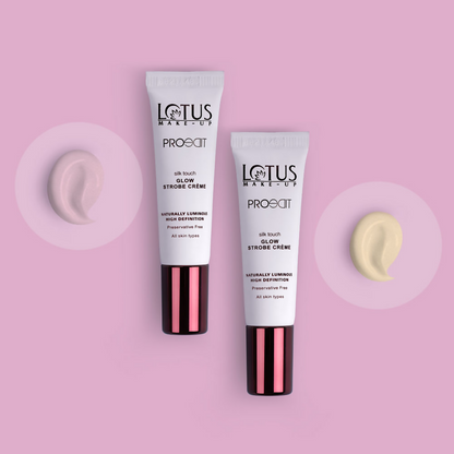 Lotus Make Up Proedit Silk Touch Glow Strobe Creme - Gold - Distacart