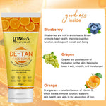 Thumbnail for Globus Naturals De Tan Face Scrub, Suitable For All Skin Types