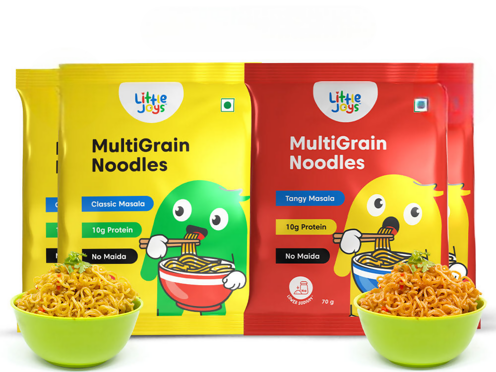 Little Joys Masala & Tangy Multigrain Noodles - Distacart