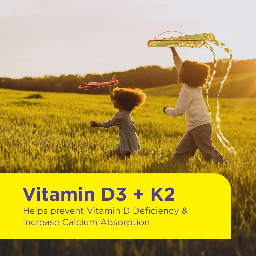 NutriBears Kids Vitamin D3,K2 & B12 Gummies - Dista