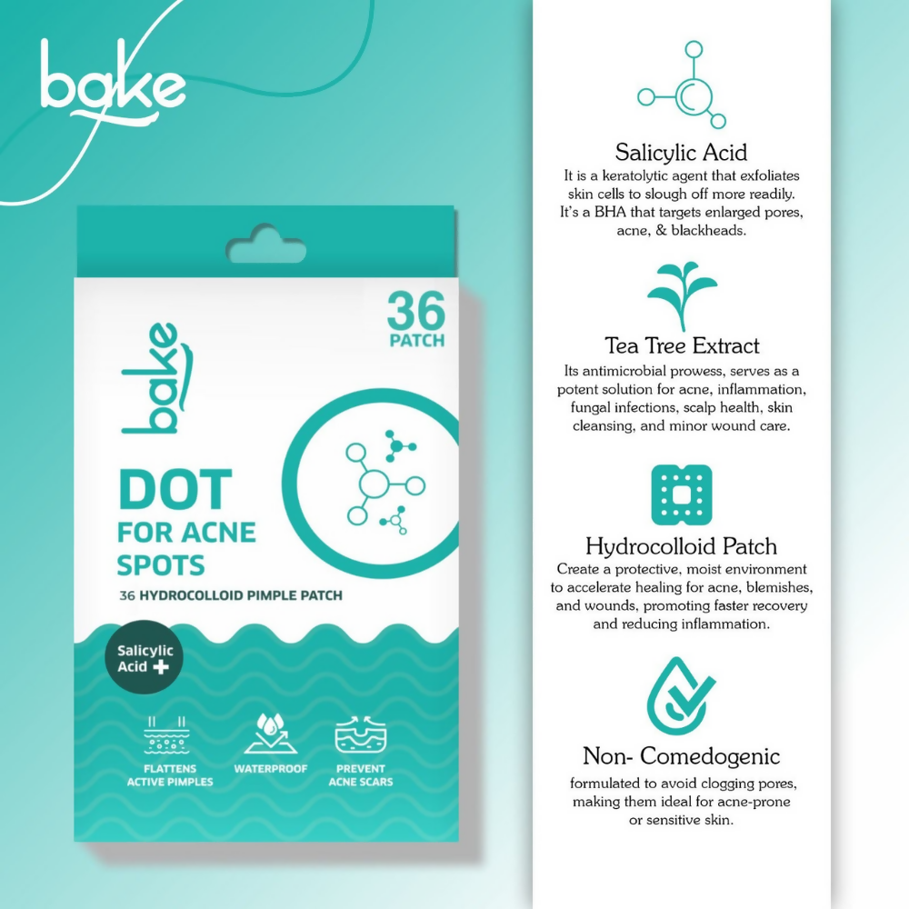 Bake 2% Salicylic Acid Dots for Acne Spots