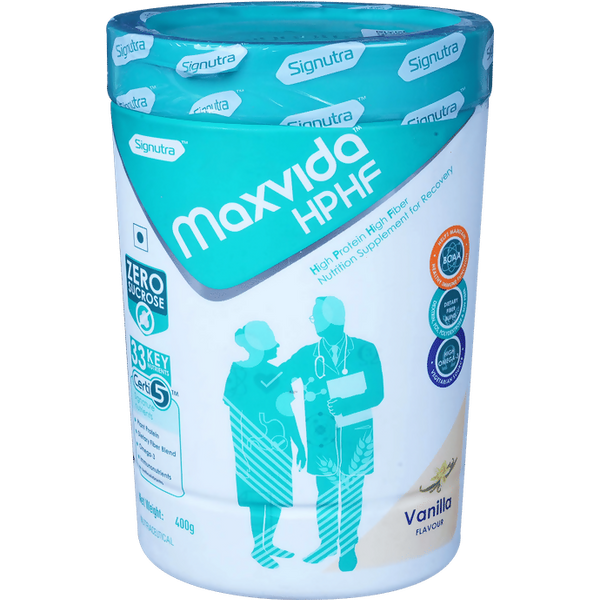 Maxvida HPHF High Protein High Fibre Supplement Powder For Recovery - Distacart