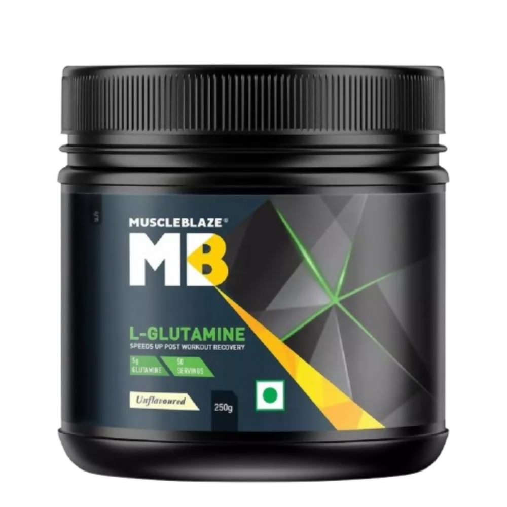 MuscleBlaze L - Glutamine Unflavored - Distacart