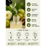 Thumbnail for THE LIVING CO. Shikakai + Bhringraj Stimulating Scalp Serum - Dista