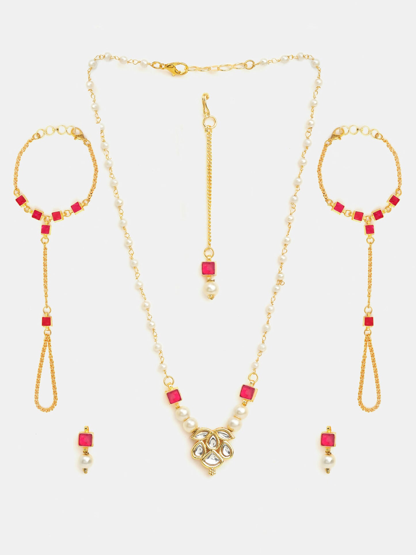 Ruby Raang Dua 4-Piece Jewelry Set - Distacart