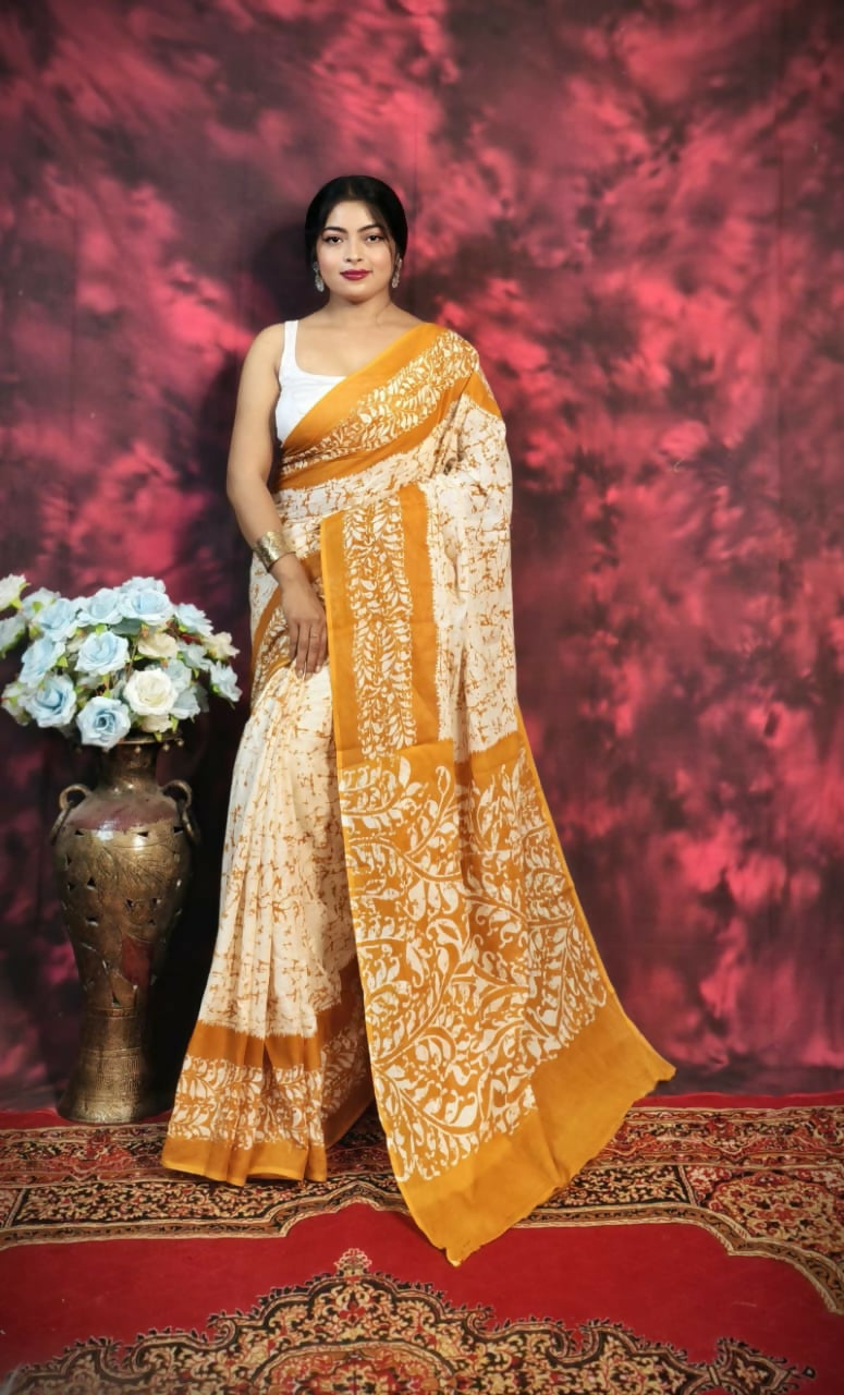 ECDCMULCOTTONBATIQUEYELLOW