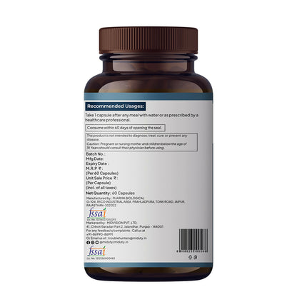 Miduty KSM 66 Ashwagandha 3x capsules - Distacart