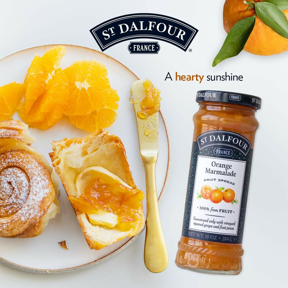 ST. DALFOUR Orange Marmalade Fruit Spread - Dista
