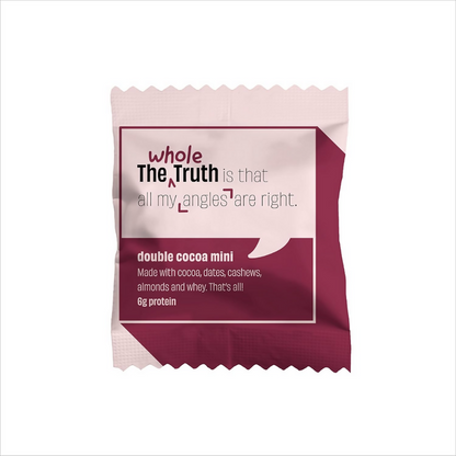 The Whole Truth Mini Protein Bars - Double Cocoa - Distacart