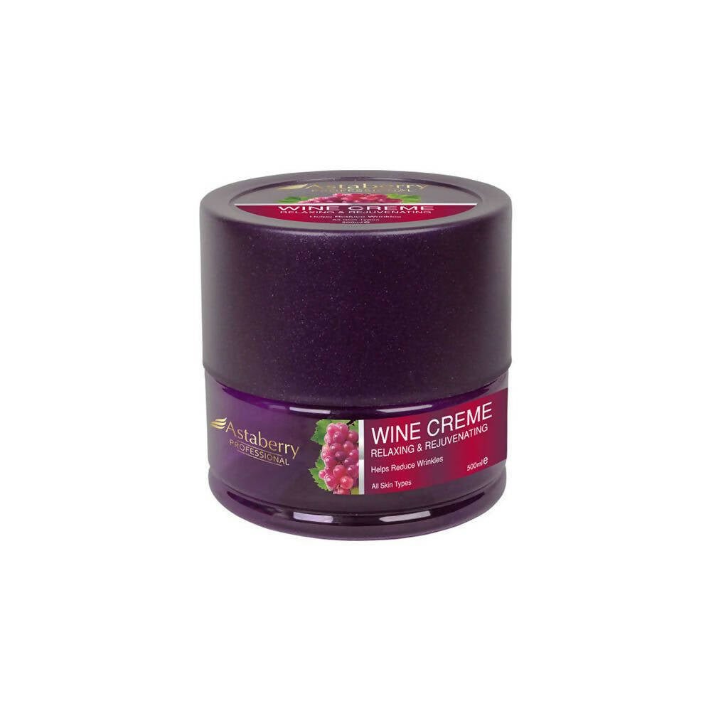 Astaberry Professional Wine Face Creme- Reduce Wrinkles - Distacart