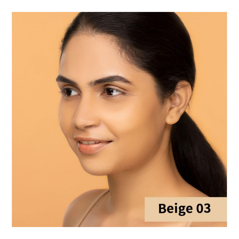 Nykaa All Day Matte Compact Powder- Beige 03 - Dista