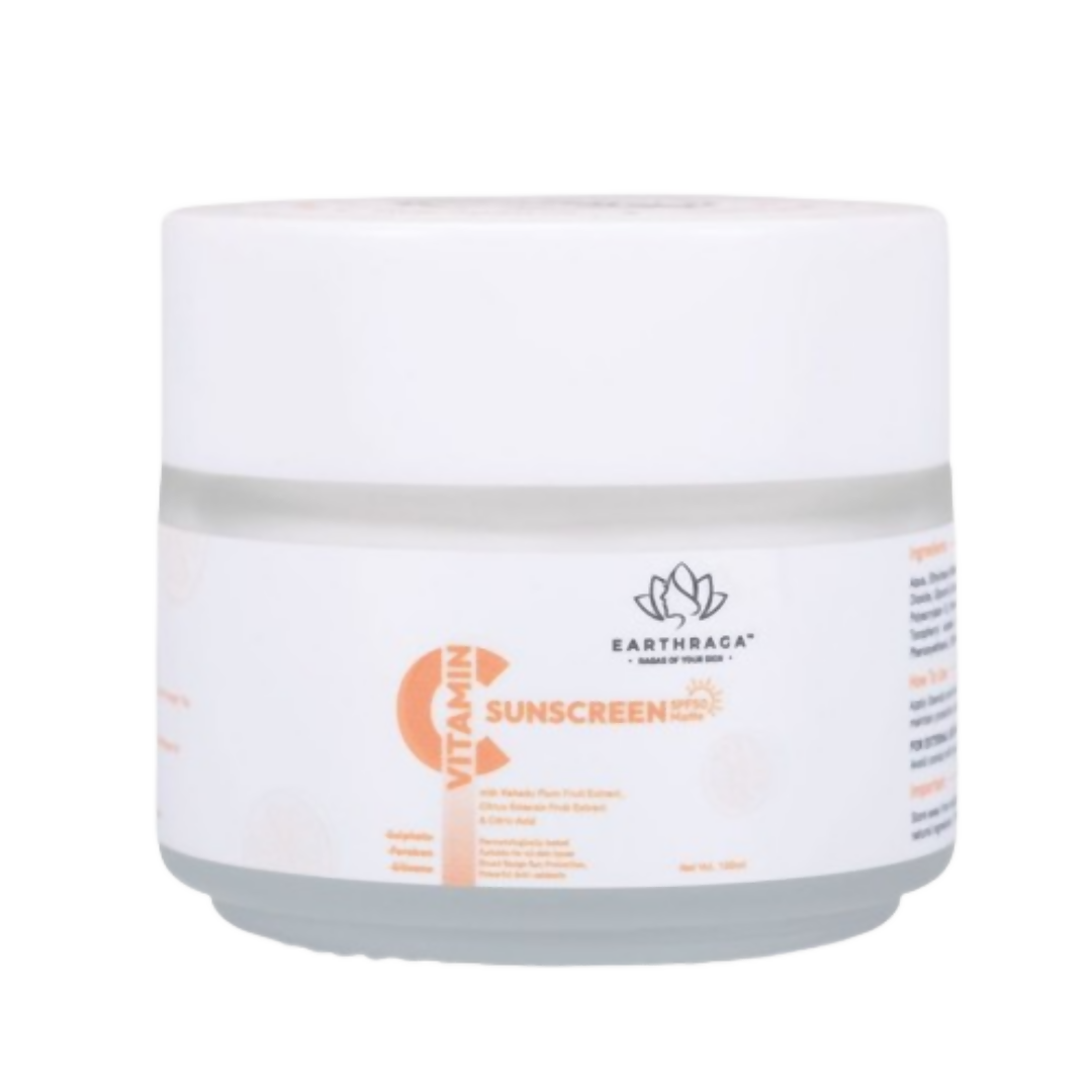 Earthraga Vitamin C Sunscreen SPF 50 Matte - Distacart