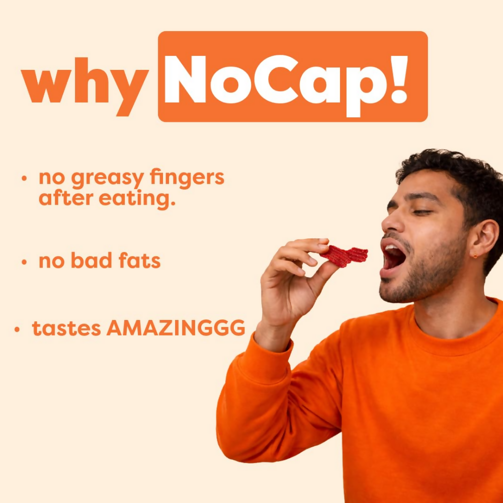 Nocap foods Zero Guilt Healthy Beetroot Chips - Cream&Onion - Dista