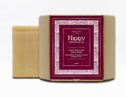 Neev Herbal Handmade Soaps Fruit Face And Body - Distacart