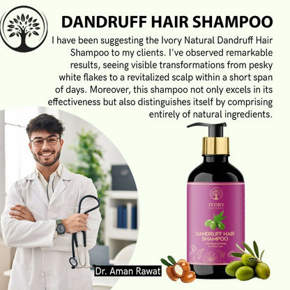 Ivory Natural Dandruff Shampoo - Embrace A Rejuvenated Scalp - Distacart