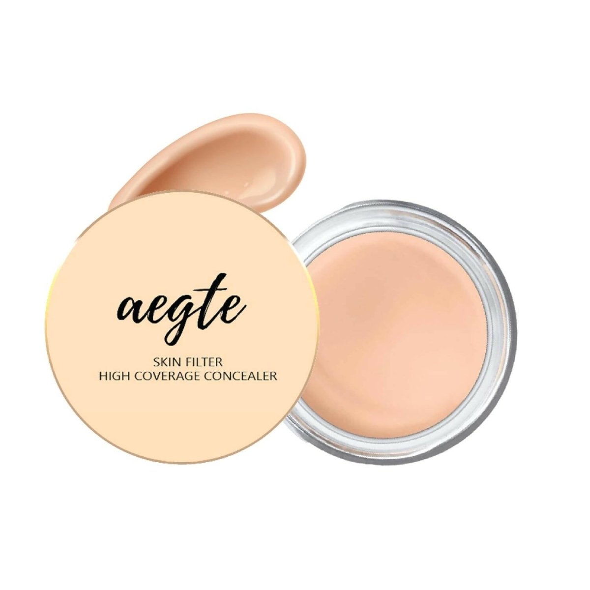 Aegte Skin Filter High Coverage Concealer - Medium Natural - Distacart