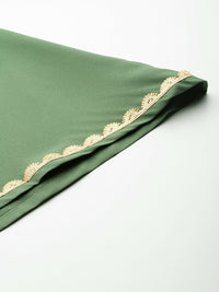 Thumbnail for Ahalyaa Women's Traditional wear Kurta Set - Sage Green - Distacart