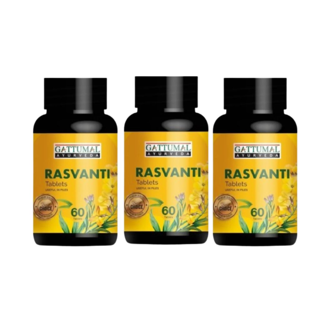 Gattumal Ayurveda Rasvanti Tablets - Distacart