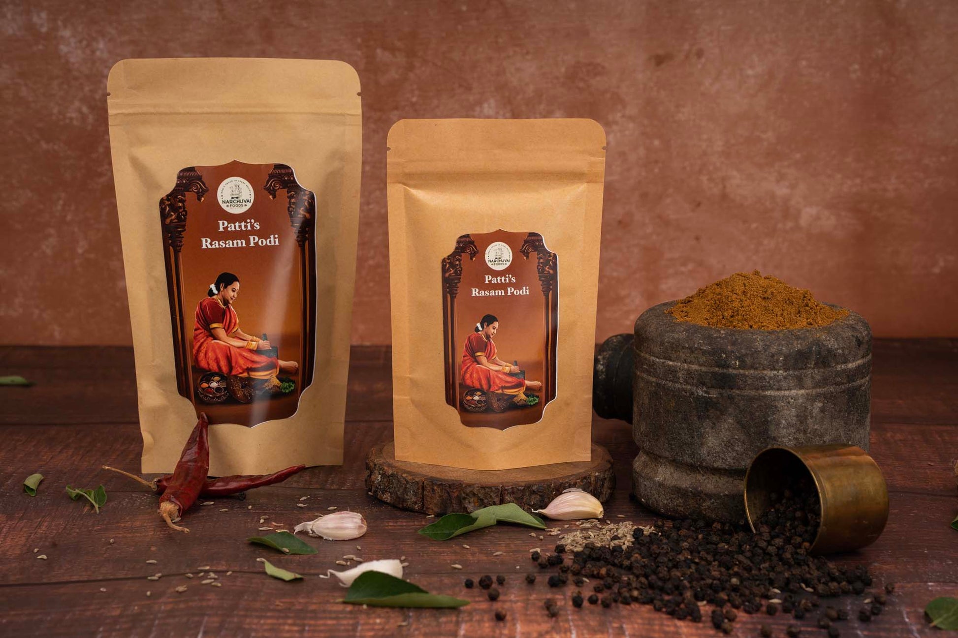 Narchuvai Foods Patti’s Rasam Podi - Distacart
