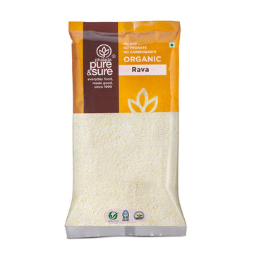 Pure & Sure Organic Rava - Distacart