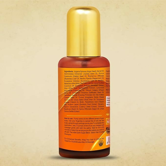 The Indie Earth Rosemary Mint Biotin Hair Oil - Distacart