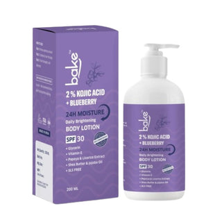 Bake 2% Kojic Acid Body Lotion SPF 30 - Distacart