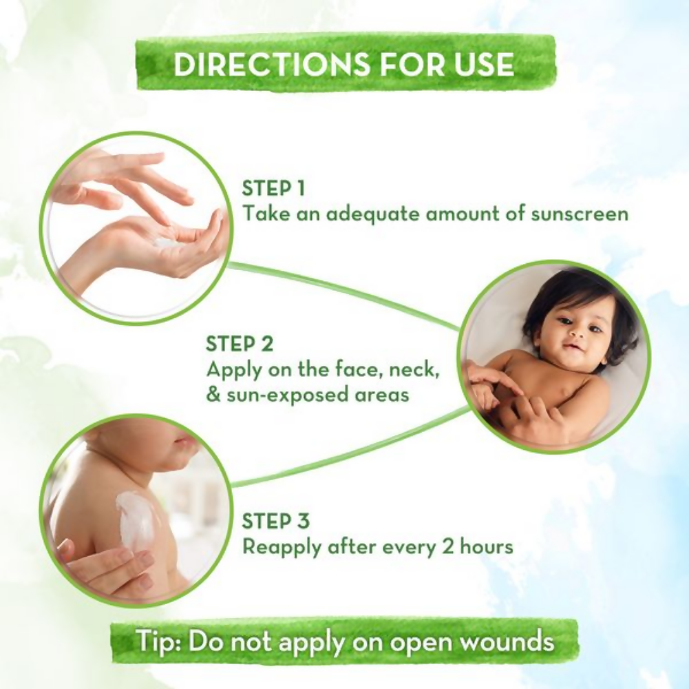 Mamaearth Baby Rich Moisturizing Ultra Light Sunscreen - Distacart