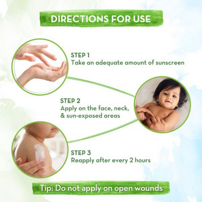 Mamaearth Baby Rich Moisturizing Ultra Light Sunscreen - Distacart