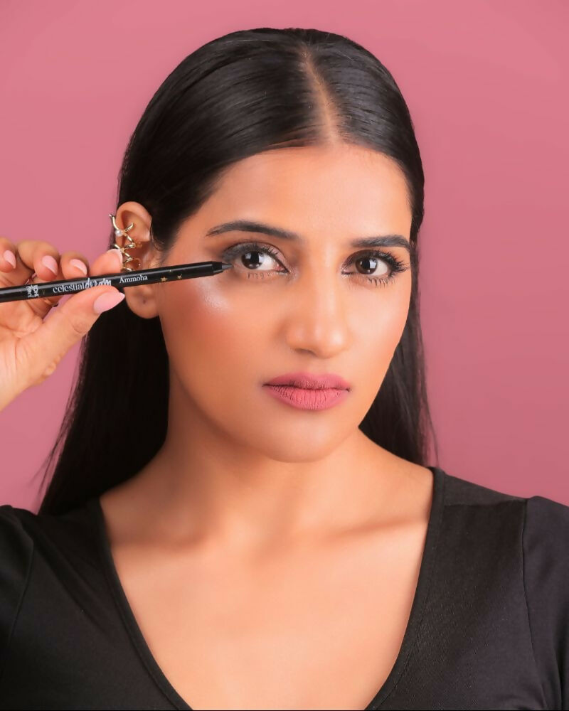 Ammoha Cosmetics Black waterproof Kohl Pencil