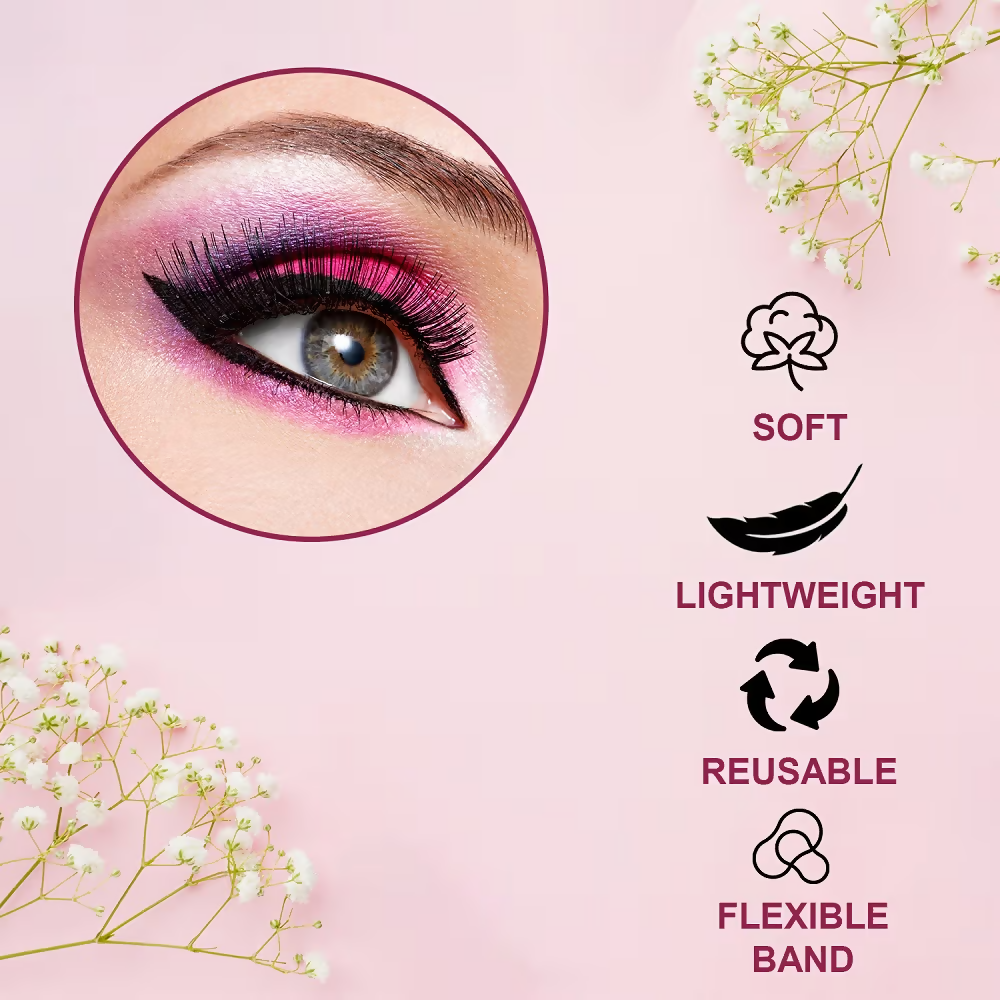 Bronson Professional Long and Natural Look False Eyelashes - 21 - Dista