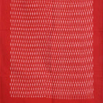 Thumbnail for Red Pochampally Ikat Cotton Handloom Stole with Arrowhead Design - Global Threads - Distacart