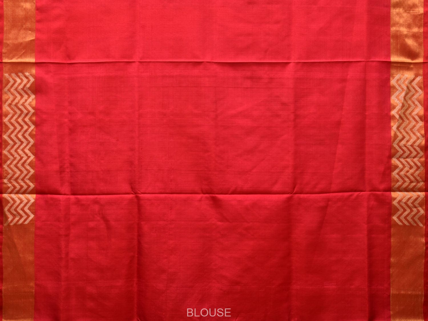 Red Uppada Silk Handloom Saree with All Over Floral Design - Global Threads - Distacart
