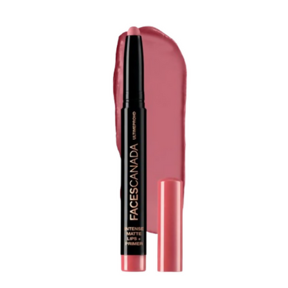 Faces Canada Ultime Pro HD Intense Matte Lips + Primer - Perfection 01 - Distacart