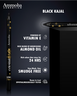 Thumbnail for Ammoha Cosmetics Black waterproof Kohl Pencil