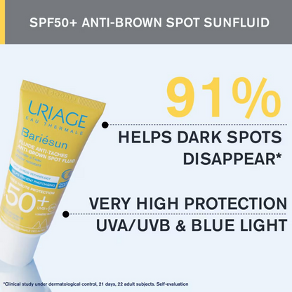 Uriage Bariesun Anti-Brown Spot Sunscreen SPF50+ Vitamin C&E - Distacart