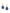 Nuyug 22K Gold Plated Azure Muse Contemporary Drop Earrings