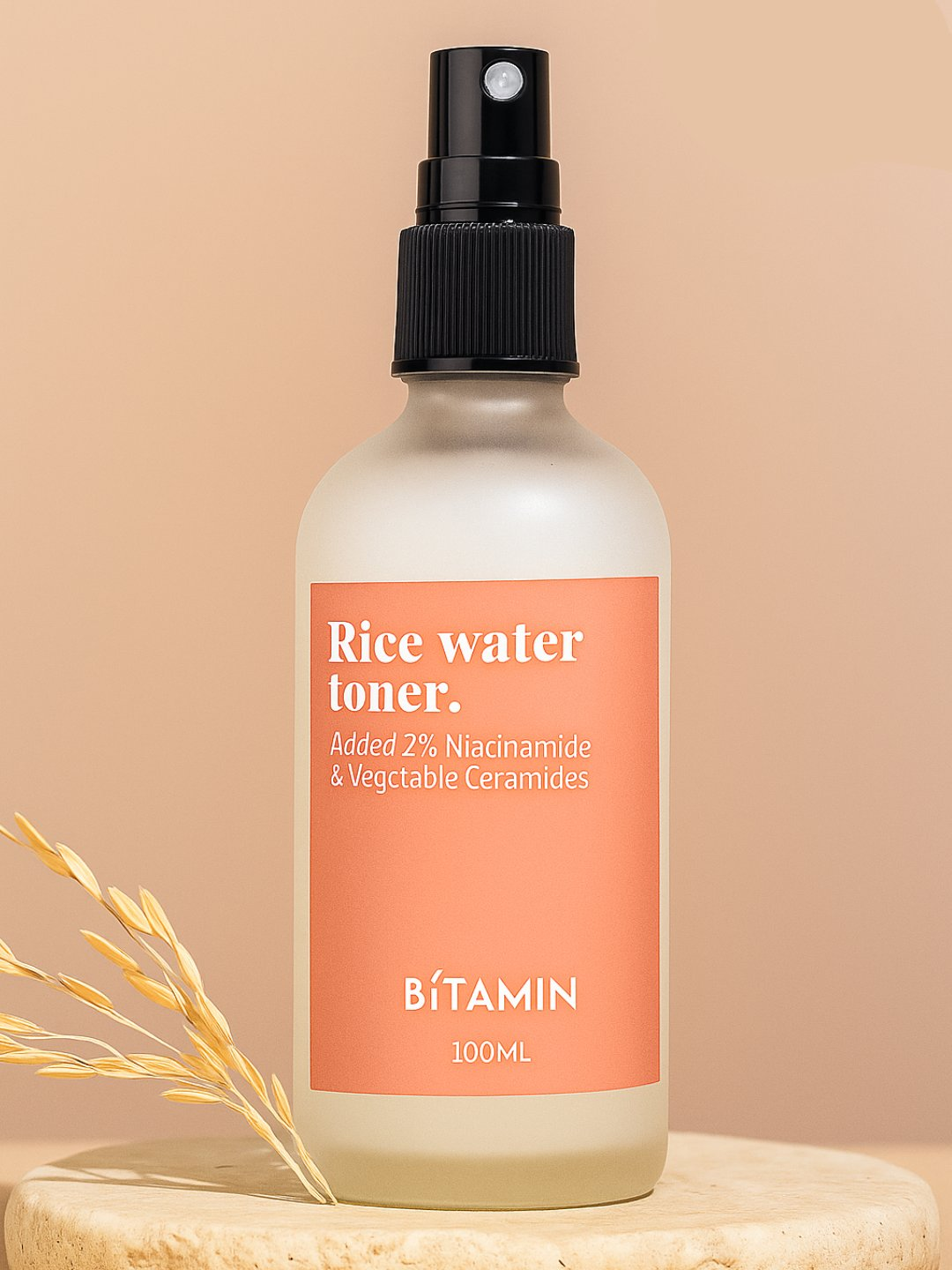 Bitamin 3% Niacinamide & Rice Water Face Toner - Distacart