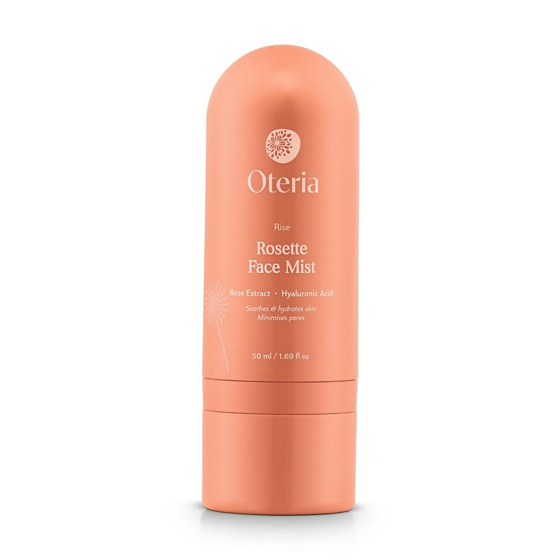 Oteria Luxury Rosette Face Mist Toner with Rose Water & Hyaluronic Acid, Toning Solution For Glowing Skin - Distacart