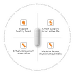 Thumbnail for As-It-Is Atom Vitamin D3 & K2 (Mk-7) Veg Capsules