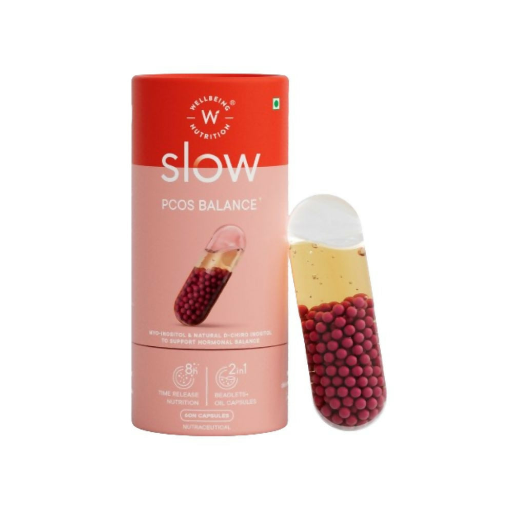 Wellbeing Nutrition Slow PCOS Balance Capsules - Distacart