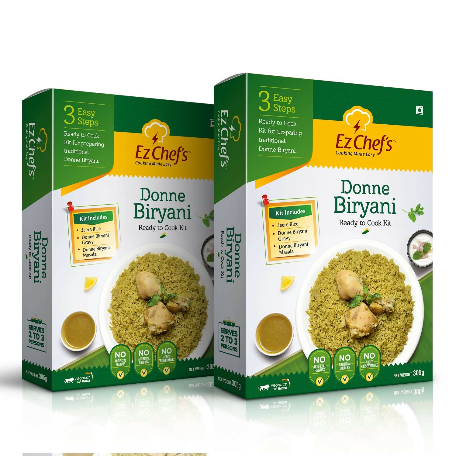 Ez Chef's Donne Biryani Kit - Bangalore's Famous Biryani - Distacart