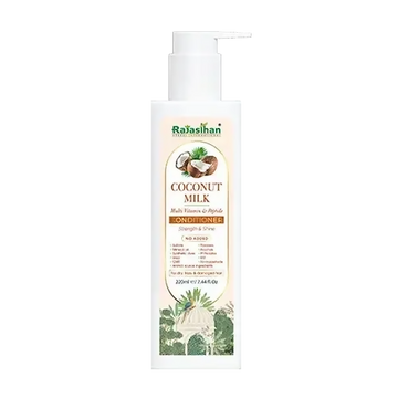 Rajasthan Herbals Coconut Milk Multi Vitamin & Peptide Conditioner - Distacart