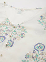 Thumbnail for Ahalyaa Women's Traditional Wear Co-ods - Off White - Distacart