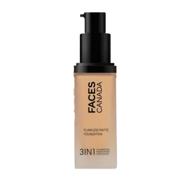 Faces Canada Flawless Matte Foundation - Honey Beige 031 - Distacart