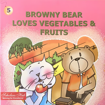 Browny Bear Loves Vegetables.5 - Dista