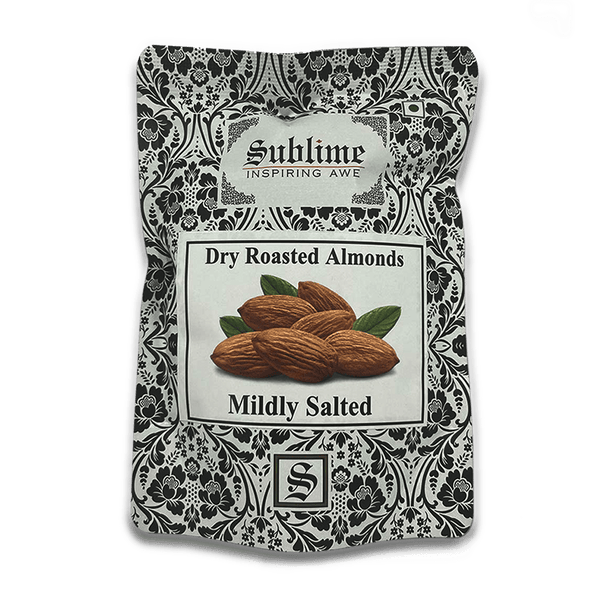 Sublime Inspiring Awe Roasted Almonds Salted - Distacart