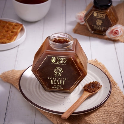 Bharat Vedica Rose Petal With Honey - Gulab Honey / Gulkand Shahad - Distacart