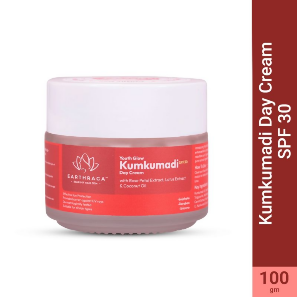 Earthraga Kumkumadi Day Cream SPF 30 - Distacart