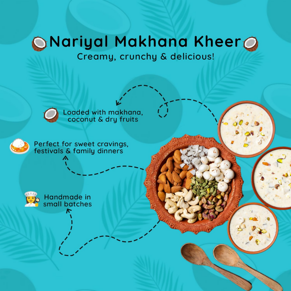 Jhaji Store Homemade Makhana Kheer Instant Mix - Distacart